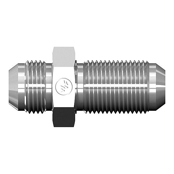 World Wide Fittings Male JIC to Male JIC Bulkhead Union 5325X24X24